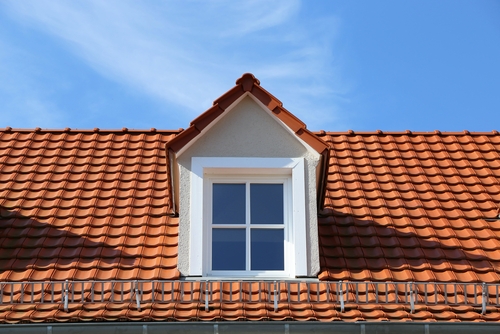 dormer window in roof